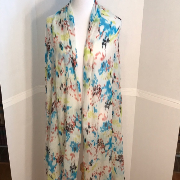 Roxy extra large wide print scarf shawl - Picture 2 of 4